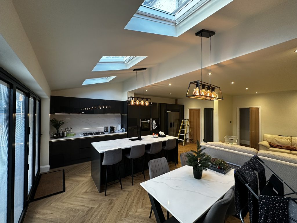 Wirral builders for open plan living